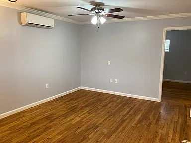 Apartment 18 bedroom and doorway