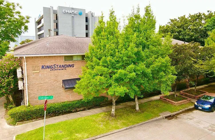 Kingstanding Apartments exterior on Oakdale Street